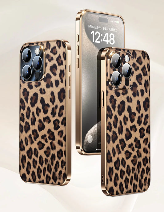 Leopard Print Phone Case for iPhone