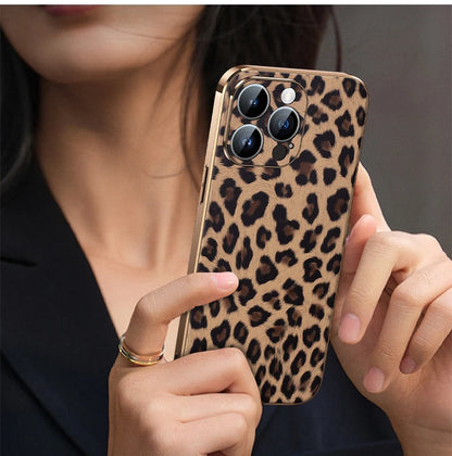 Leopard Print Phone Case for iPhone